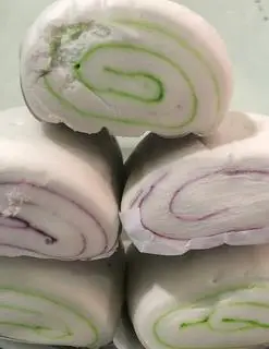 Hình ảnh Bánh bao chay cuộn vị sữa ngon ngon