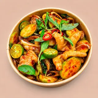 Hình ảnh Chân gà x tai heo x sốt Thái
