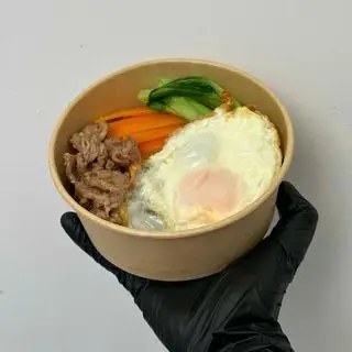 Hình ảnh Mì trộn bò mềm+ ốp la