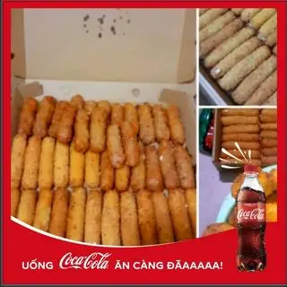 Hình ảnh 5 Nem chua 5 Xúc xích phomai + Coca nhỏ