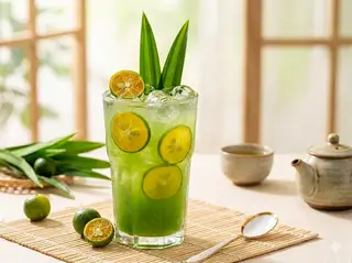 Hình ảnh Trà thái xanh sauce tắc