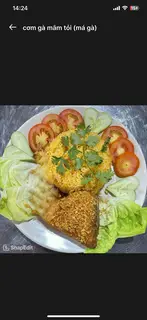 Hình ảnh Cơm gà mắm tỏi - má gà