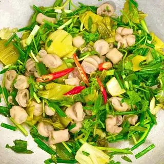 Hình ảnh LÒNG XÀO CẢI CHUA