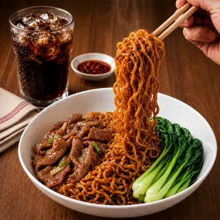 Hình ảnh Mì trộn Indomie Xào Bò