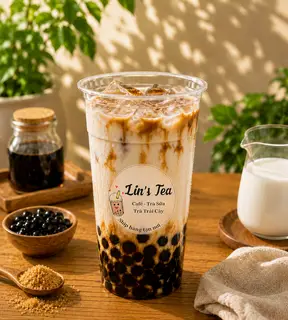Hình ảnh Sữa tươi trân châu đường đen 700ml