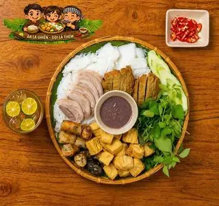 Hình ảnh BÚN ĐẬU NEM RÁN 