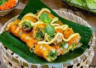 Hình ảnh Bánh trán cuộn bơ cay