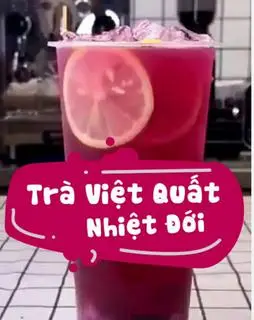Hình ảnh Hồng Trà Việt Quất