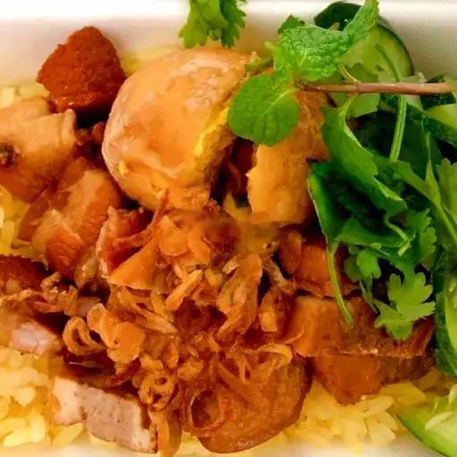 Hình ảnh Xôi thập cẩm sườn - trứng kho