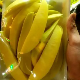 Hình ảnh 25.11 - xoài keo chua - giòn - thơm ngon - cắt gọt sẵn - 450g