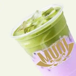 Hình ảnh Matcha môn tím