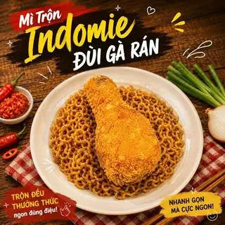 Hình ảnh Mì Đùi Gà Rán