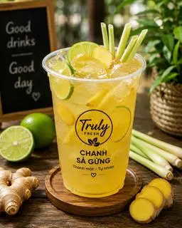 Hình ảnh Trà chanh sả gừng