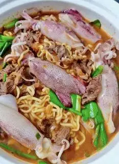 Hình ảnh Mì mực - bò