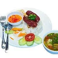 Hình ảnh Cơm tấm lạp xưởng