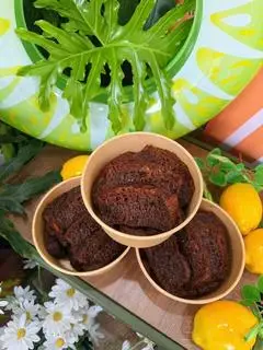 Hình ảnh bánh bò nướng thốt nốt miếng 150gram