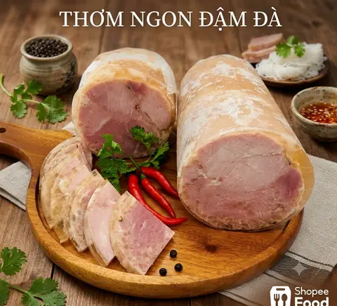 Hình ảnh Jambon trắng 100g - best seller