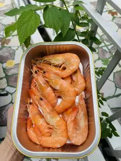 Hình ảnh Set 300g tôm thẻ xốt cajun/bơ tỏi