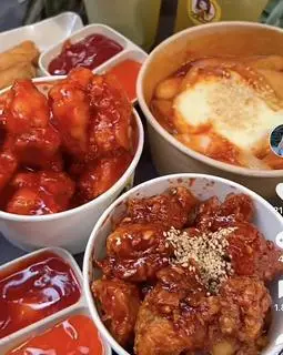 Hình ảnh Gà Popcorn sốt chua ngọt 