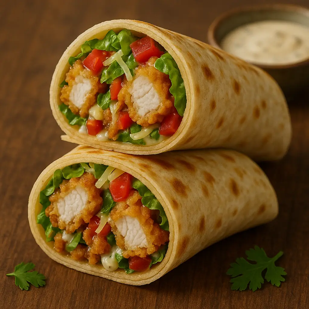 Hình ảnh Tacos gà giòn