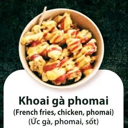 Hình ảnh Khoai gà phomai