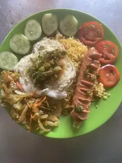 Hình ảnh Cơm trứng xúc xích