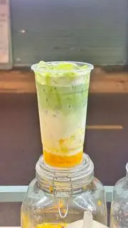 Hình ảnh Matcha latte xoài