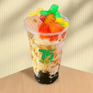 Hình ảnh Trà sữa Gạo rang (Full Topping)
