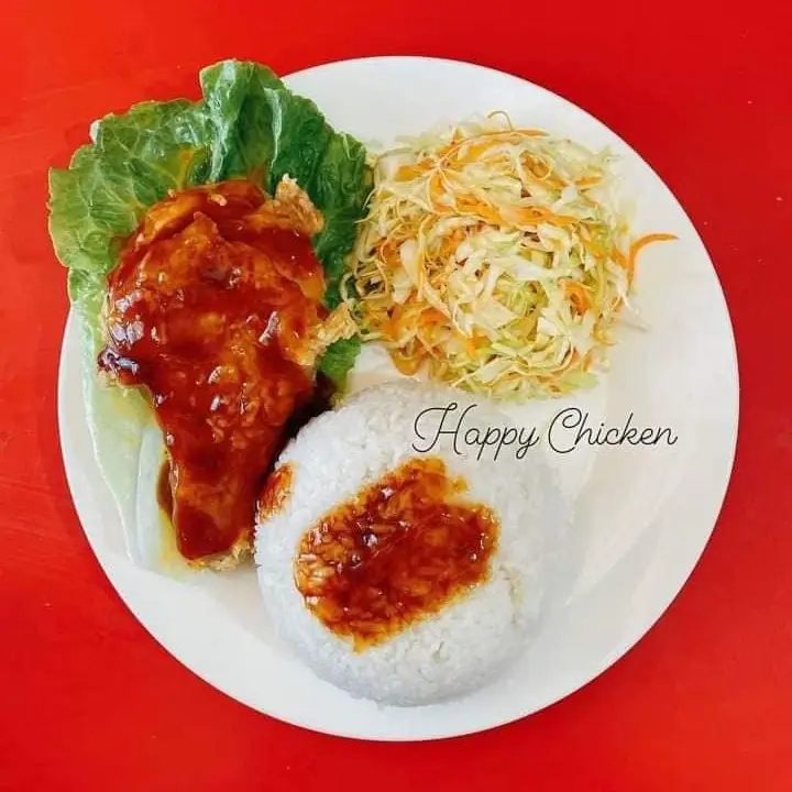 Hình ảnh Cơm gà sốt tặng 1 trà tắc