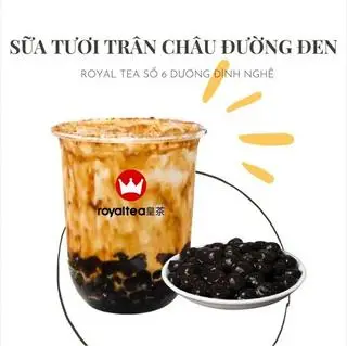 Hình ảnh Sữa tươi trân châu đường đen