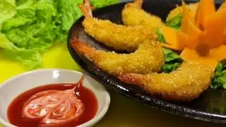 Hình ảnh Tôm Lăn Bột + Free 1 Coke 390 ml / Shrimps Tempura + Free 1 Coke 390 ml