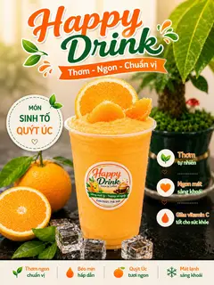 Hình ảnh Sinh tố Quýt Úc