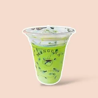 Hình ảnh Matcha Latte Kem Muối Ly Khổng Lồ 800ml