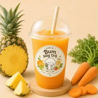 Hình ảnh Nước ép dứa cà rốt