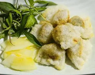 Hình ảnh Bánh hẹ chiên