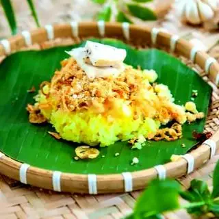 Hình ảnh COMBO 1 Xôi Xéo Mặn Lớn + 1 Xôi Khúc 1 Viên Lớn 
