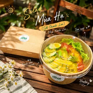 Hình ảnh Salad Thủ đô (sốt chanh leo) 
