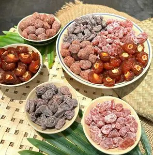 Hình ảnh Xí Muội Đào Chẻ _100gr_35k