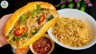 Hình ảnh Bánh mì bì thịt