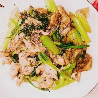 Hình ảnh Gà xào nấm