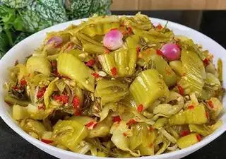 Hình ảnh dưa cải muối chua