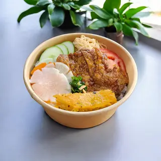 Hình ảnh Cơm tấm sườn bì chay