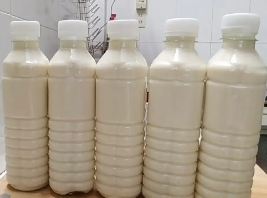 Hình ảnh sữa đậu nành có đường ướp lạnh