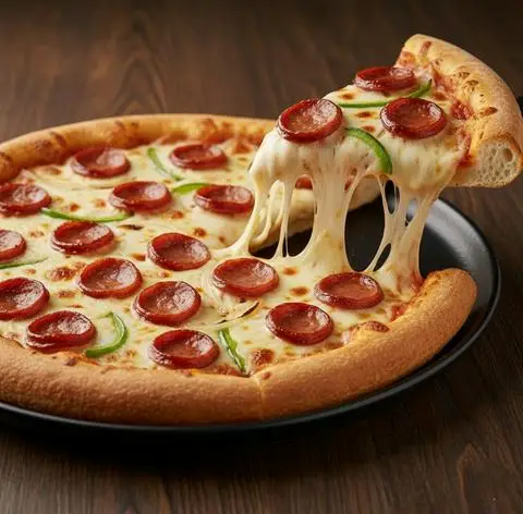 Hình ảnh Pizza Xúc Xích Truyền Thống Delica