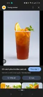 Hình ảnh trà đào 