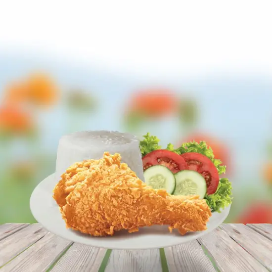 Hình ảnh Cơm đùi gà