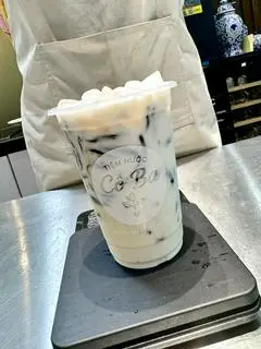 Hình ảnh Sữa dừa nguyên vị sương sáo