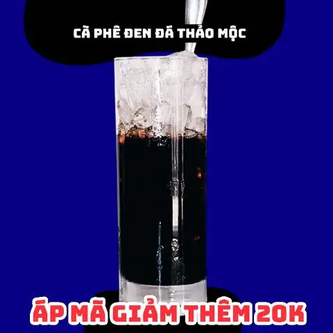 Hình ảnh Cà Phê Đen Đá Thảo Mộc (coffee)