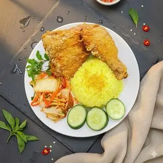 Hình ảnh Cơm gà truyền thống lớn ( góc tư)