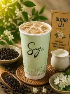 Hình ảnh Trà sữa olong lài